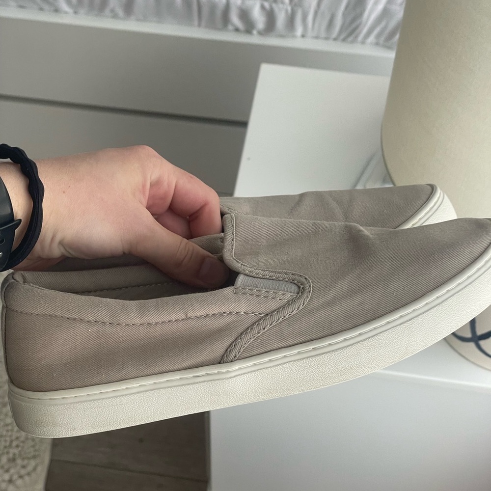 Old Navy Beige Slip-On Sneakers